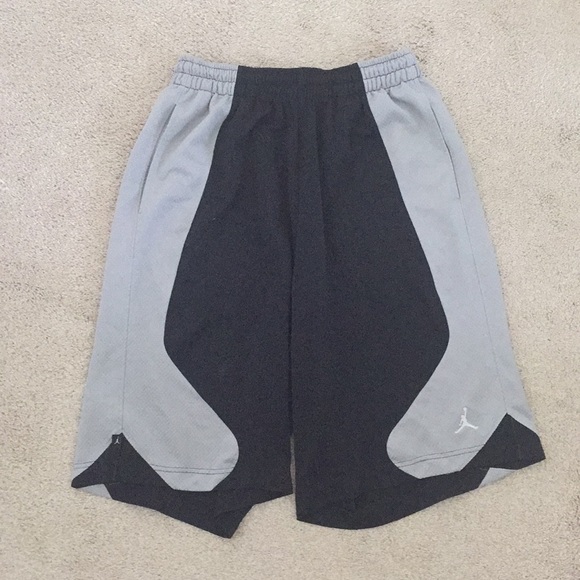 gray jordan shorts